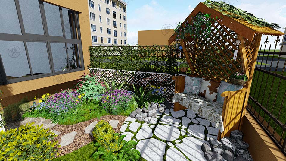 青島屋頂花園設計