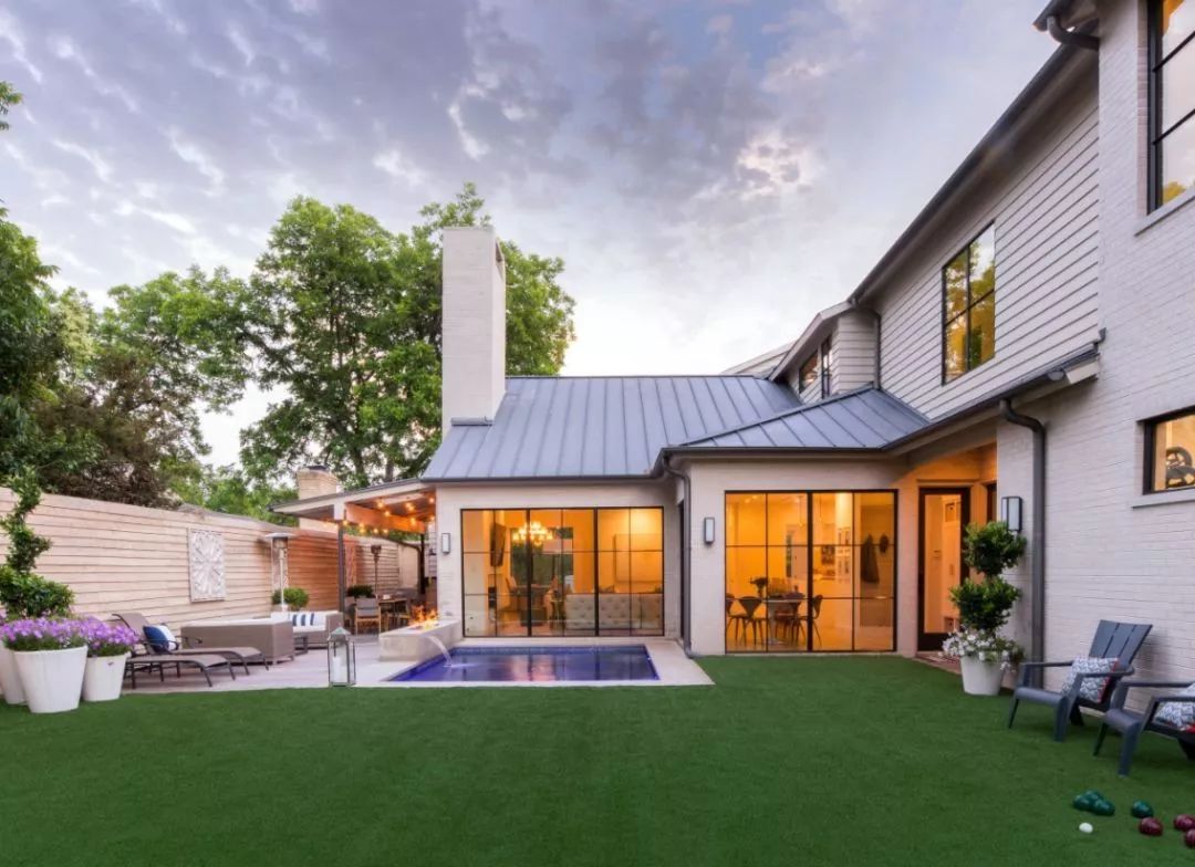 簡化式青島別墅庭院設(shè)計(jì)