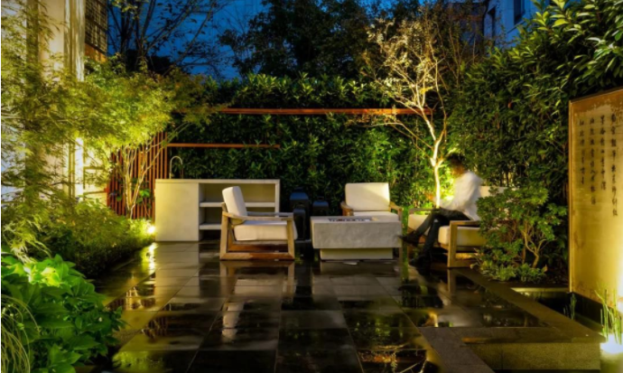 小庭院設計，蘭亭景觀