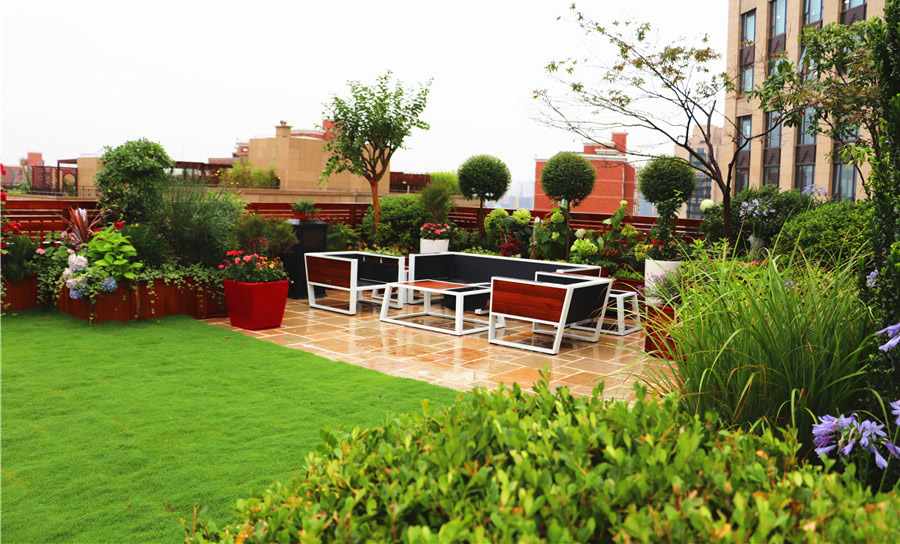 屋頂花園設(shè)計(jì),露臺(tái)花園設(shè)計(jì)