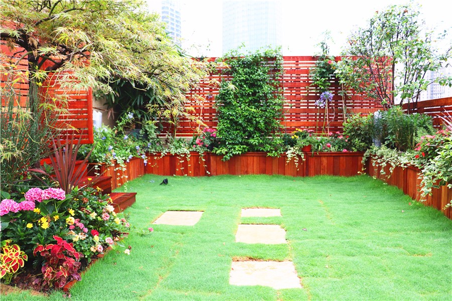 屋頂花園設(shè)計(jì),露臺(tái)花園設(shè)計(jì)