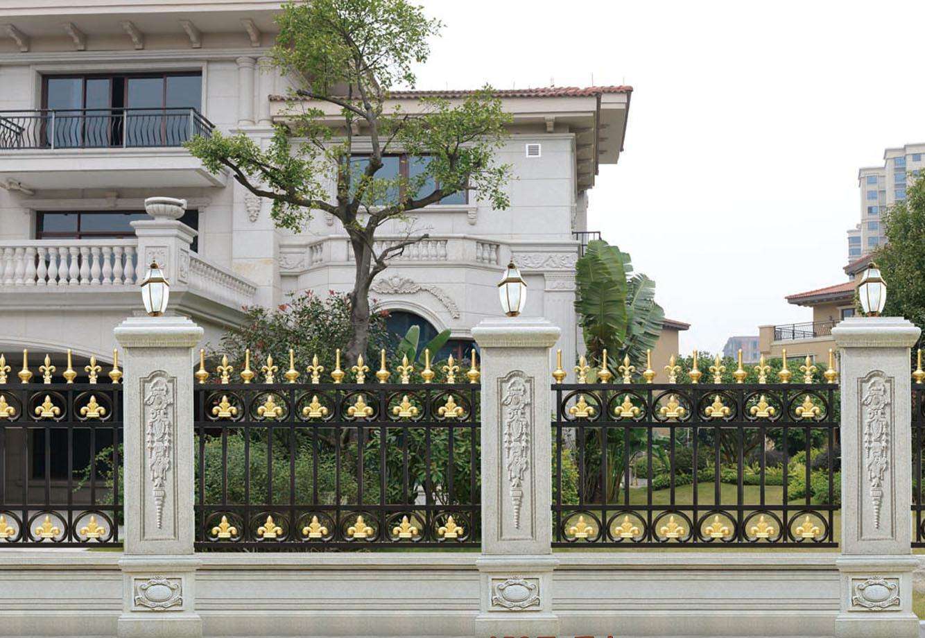 你們的別墅庭院景觀，有設(shè)計(jì)如此的護(hù)欄嗎?