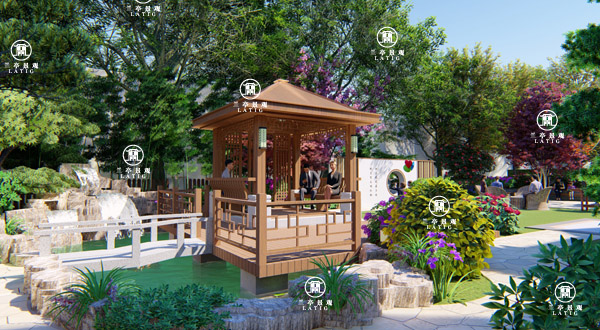 蘭亭景觀｜百通香溪庭院3號(hào)樓別墅庭院景觀項(xiàng)目開(kāi)工儀式！