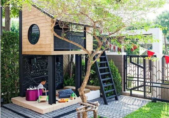 別墅庭院設(shè)計：四個小妙招，助你打造樂趣十足的兒童樂園！