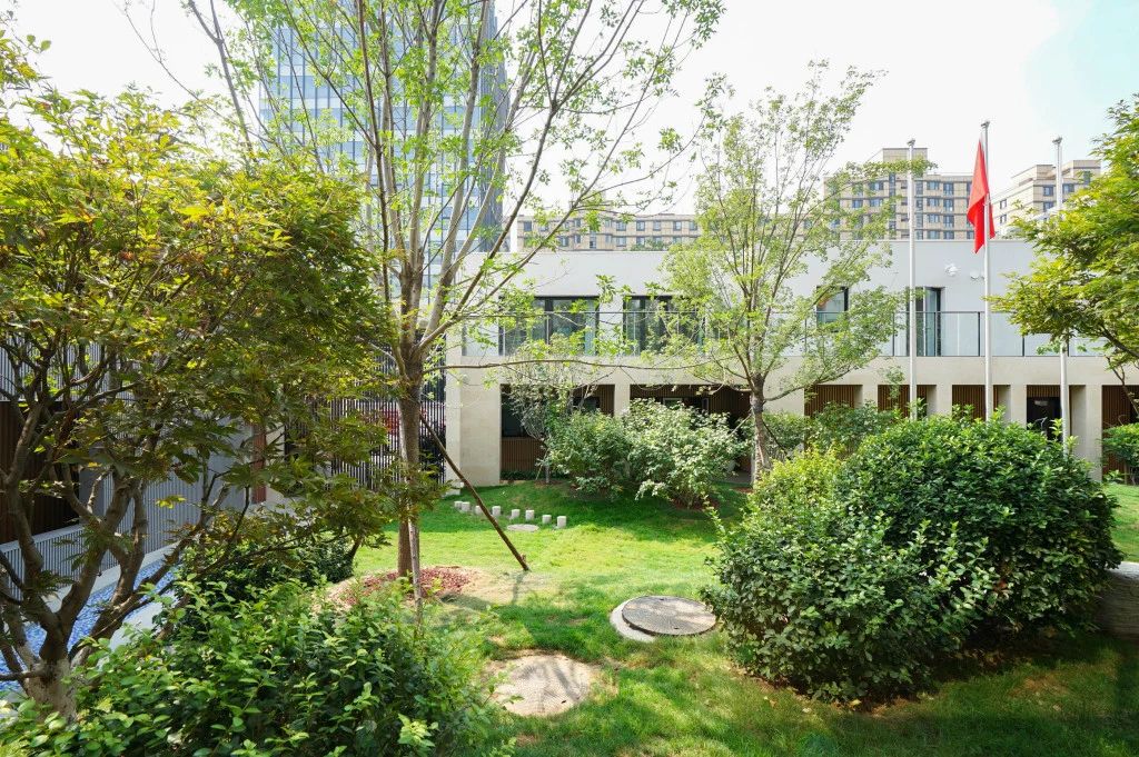 這樣的中庭景觀，很鐘意哦！