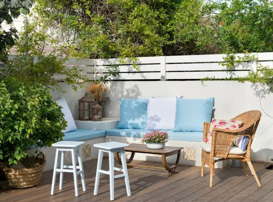 有個一樓的院子，該怎么設(shè)計？