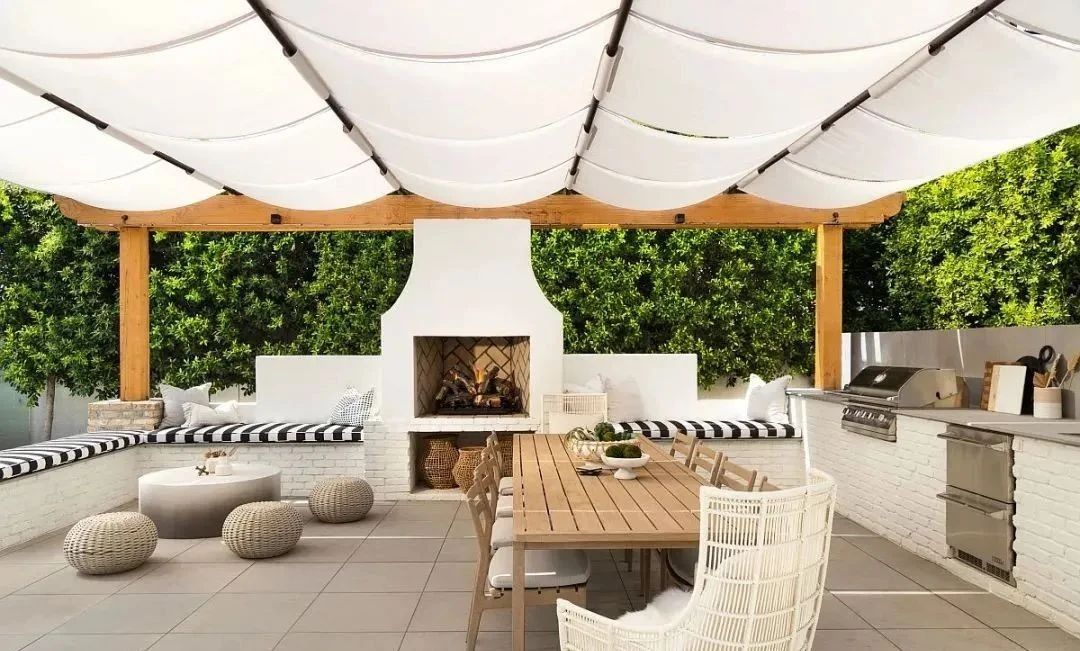 別墅小院，就應該這樣布置！